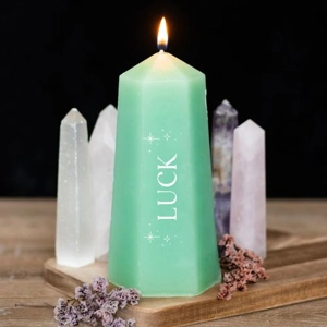 Luck Crystal Candle wit..