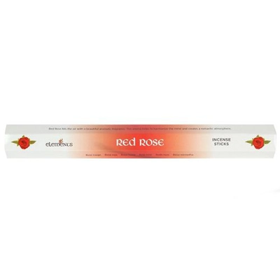 Set of 6 Packets of Elements Red Rose Incense Sticks Set of 6 Packets of Elements Red Rose Incense Sticks