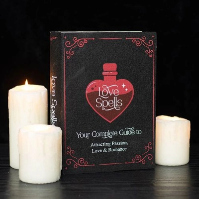 Love Spells Book Storage Box Love Spells Book Storage Box