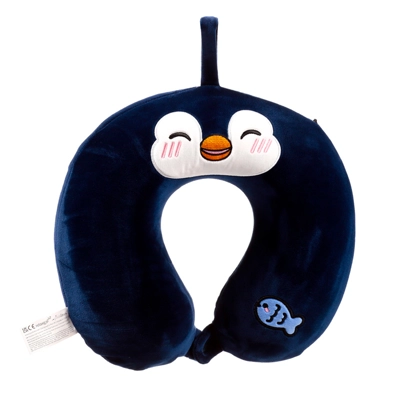 Relaxeazzz Plush Memory Foam Travel Pillow - Nico the Peng.. Relaxeazzz Plush Memory Foam Travel Pillow - Nico the Peng..