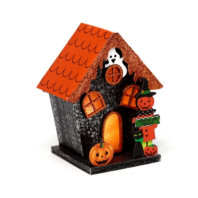LED Decoration - Halloween Trick or Treat Pumpkin House LED Decoration - Halloween Trick or Treat Pumpkin House