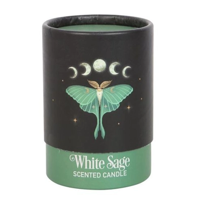 Luna Moth White Sage Candle Luna Moth White Sage Candle