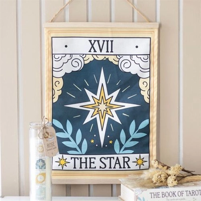 The Star Vintage Tarot Wall Hanging The Star Vintage Tarot Wall Hanging