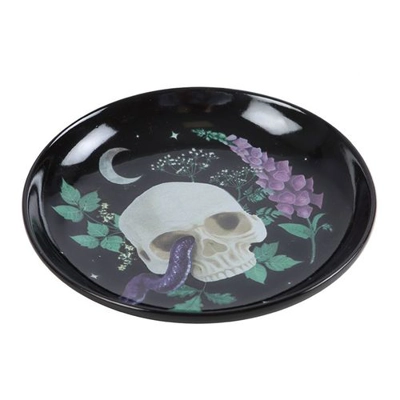 Venom & Vines Skull Trinket Dish Venom & Vines Skull Trinket Dish