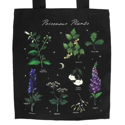 Poisonous Plants Polycotton Tote Bag Poisonous Plants Polycotton Tote Bag