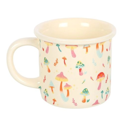 Funky Fungi Mushroom Print Mug Funky Fungi Mushroom Print Mug