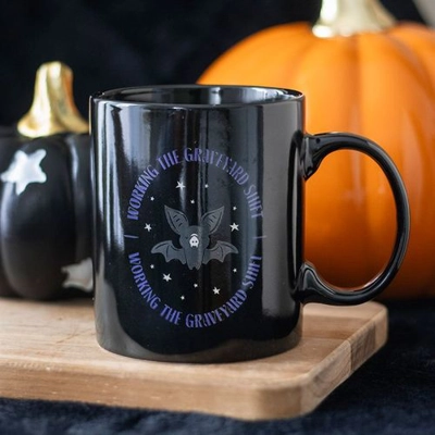 Graveyard Shift Bat Mug Graveyard Shift Bat Mug