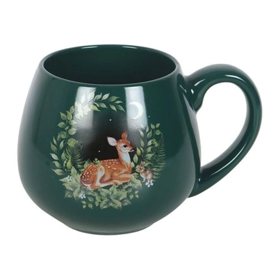 Green Fawn Rounded Mug Green Fawn Rounded Mug