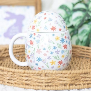 Spring Floral Print Egg..