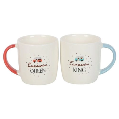 Caravan King and Caravan Queen Couples Mug Set Caravan King and Caravan Queen Couples Mug Set