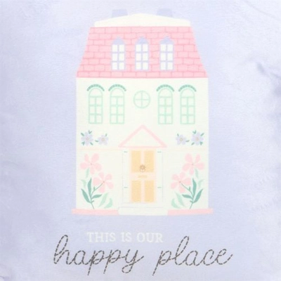 35cm Square This Is Our Happy Place Square Cushion 35cm Square This Is Our Happy Place Square Cushion