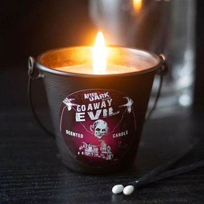 Go Away Evil Candle Bucket Go Away Evil Candle Bucket