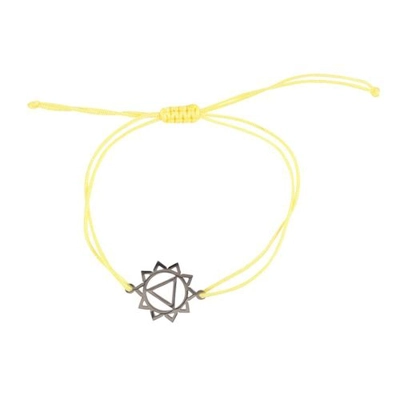 Solar Plexus Chakra Charm Bracelet Solar Plexus Chakra Charm Bracelet