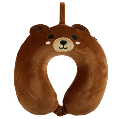 Relaxeazzz Plush Memory Foam Travel Pillow - Bear Relaxeazzz Plush Memory Foam Travel Pillow - Bear