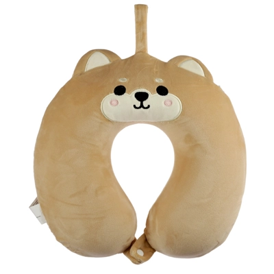 Relaxeazzz Plush Memory Foam Travel Pillow - Shiba Inu Dog Relaxeazzz Plush Memory Foam Travel Pillow - Shiba Inu Dog