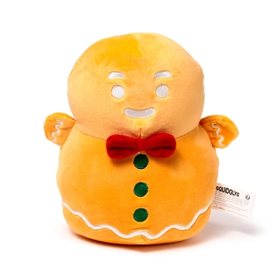 Squidglys Plush Toy - Baker Street Christmas Gingerbread Man Squidglys Plush Toy - Baker Street Christmas Gingerbread Man