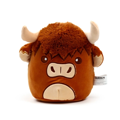 Squidglys Plush Toy - Highland Coo Cow Squidglys Plush Toy - Highland Coo Cow