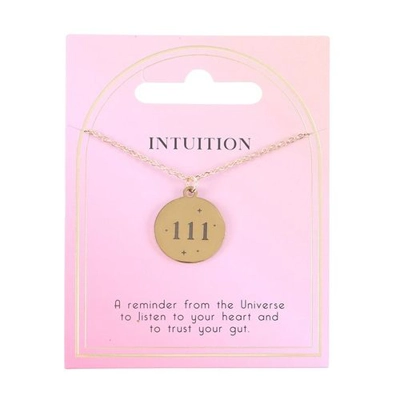 111 Angel Number Intuition Necklace 111 Angel Number Intuition Necklace