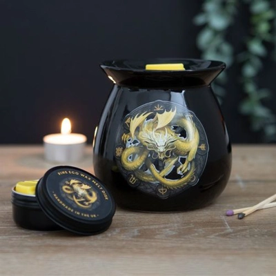 Imbolc Wax Melt Burner Gift Set by Anne Stokes Imbolc Wax Melt Burner Gift Set by Anne Stokes