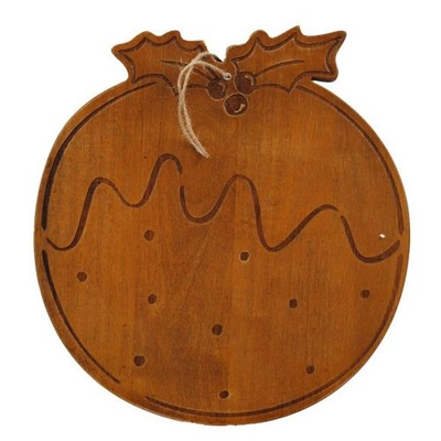 30cm Christmas Pudding Chopping Board 30cm Christmas Pudding Chopping Board