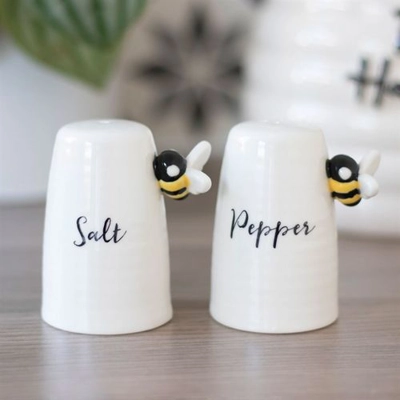 Bee Salt and Pepper Set Bee Salt and Pepper Set