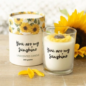 You Are My Sunshine Candle w..