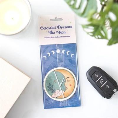 Moon Vanilla Scented Air Freshener Moon Vanilla Scented Air Freshener