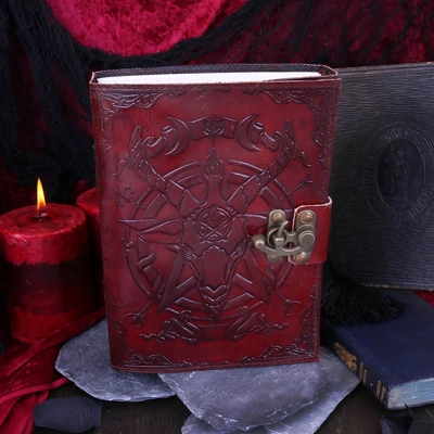 Baphomet Leather Journal 15x21cm Baphomet Leather Journal 15x21cm
