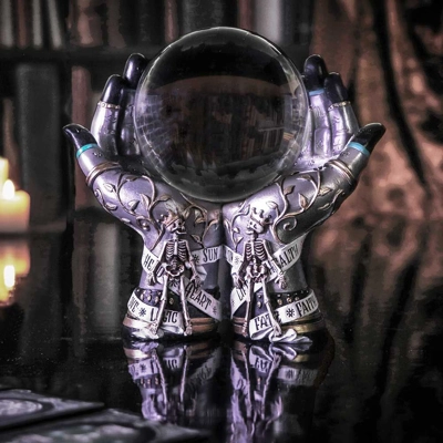 Hands of the Future Crystal Ball Holder 20cm Hands of the Future Crystal Ball Holder 20cm