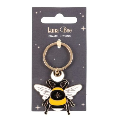 Forest Bee Enamel Keyring Forest Bee Enamel Keyring