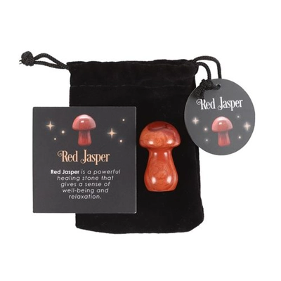 Magical Red Jasper Crystal Mushroom Magical Red Jasper Crystal Mushroom