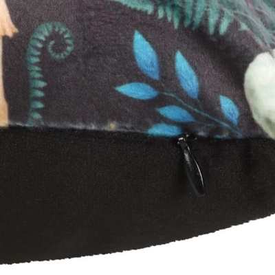 40cm Rectangular Dark Forest Print Cushion 40cm Rectangular Dark Forest Print Cushion