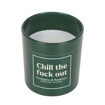 Sweary Chill Out Eucalyptus & Rosemary Candle Sweary Chill Out Eucalyptus & Rosemary Candle