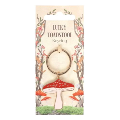 Lucky Toadstool Keyring Lucky Toadstool Keyring