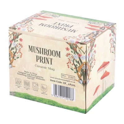 All Over Mushroom Print Mug All Over Mushroom Print Mug