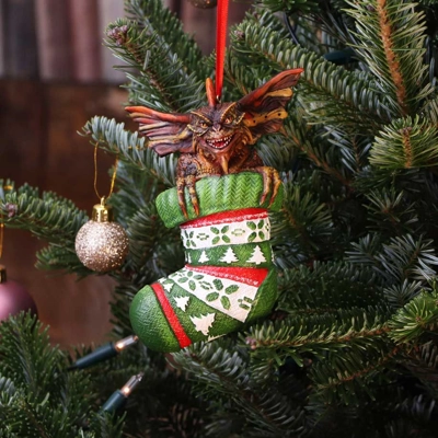 Gremlins Mohawk in Stocking Hanging Ornament 12cm Gremlins Mohawk in Stocking Hanging Ornament 12cm