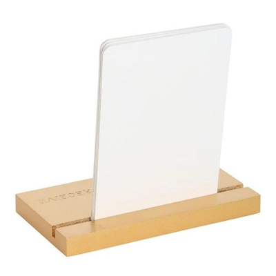 Angel Number Affirmation Cards with Wooden Stand Angel Number Affirmation Cards with Wooden Stand