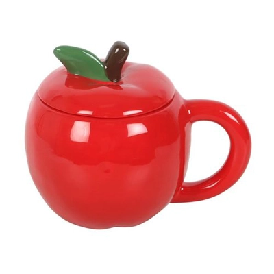 Apple Shaped Lidded Mug Apple Shaped Lidded Mug
