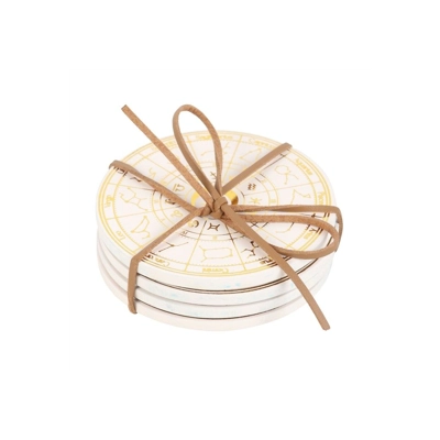 Astrology Wheel Coaster Set Astrology Wheel Coaster Set