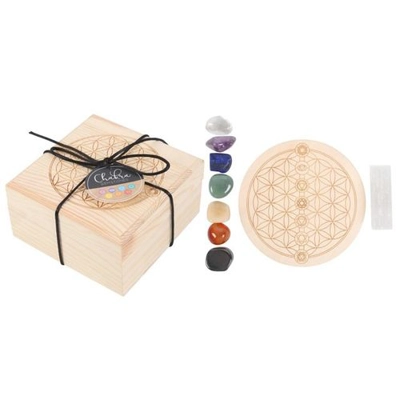 Chakra Crystal Grid Gift Set Chakra Crystal Grid Gift Set