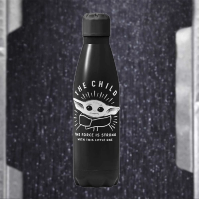Star Wars:The Mandalorian Grogu Water Bottle 500ml Star Wars:The Mandalorian Grogu Water Bottle 500ml