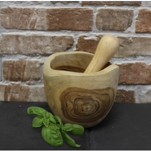 Ergo Teak Pestel & Mortar Med