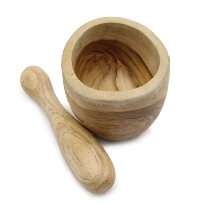 Ergo Teak Pestel & Mortar Small