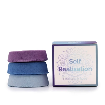 Chakra Bath Fizz - Small box - Self Realisation Chakra Bath Fizz - Small box - Self Realisation