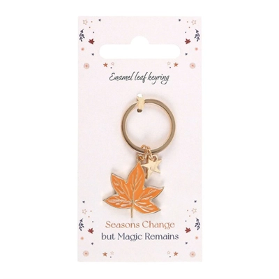 Autumn Magic Leaf Keyring Autumn Magic Leaf Keyring