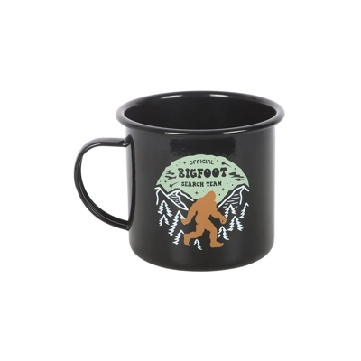 Bigfoot Search Team Enamel Mug Bigfoot Search Team Enamel Mug
