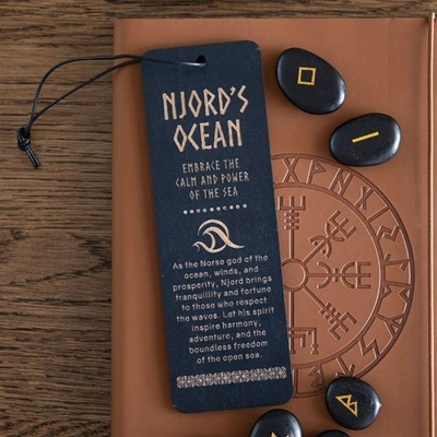 Njord's Ocean Wooden Bookmark Njord's Ocean Wooden Bookmark