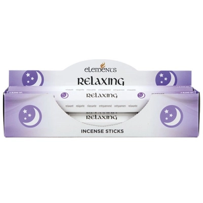 Set of 6 Packets of Elements Relaxing Incense Sticks Set of 6 Packets of Elements Relaxing Incense Sticks