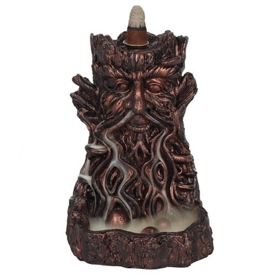 Bronze Effect Tree Man Backflow Incense Burner Bronze Effect Tree Man Backflow Incense Burner