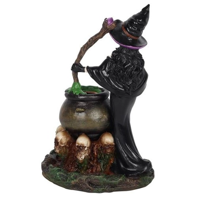 Witch with Cauldron Backflow Incense Burner Witch with Cauldron Backflow Incense Burner